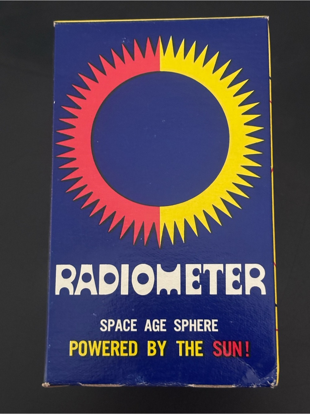 Radiometer Space Age Sphere Solar Engine Powered By
